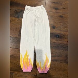 Wildfox Cream Sweatpants